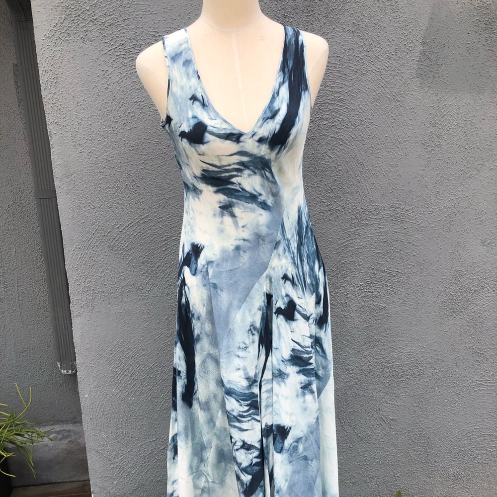 Johnny Was silk maxi dress (sample) new